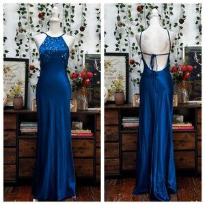 Zum Zum by Niki Livas vintage Blue dress